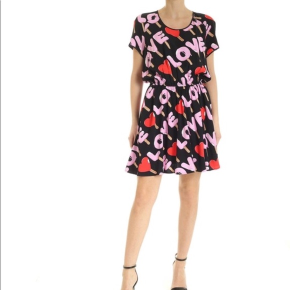 Love Moschino | Dresses | Love Moschino Ice Cream Print Pop Art Mini Dress Nwt